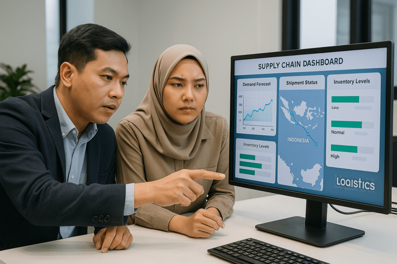 More Than Just Spreadsheets: How AI Predicts and Resolves Supply Chain Disruptions in Indonesia